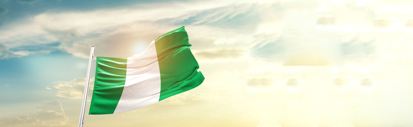 nigerian flag banner